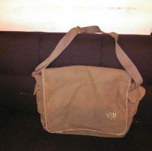 Warner Bros..canvas messenger bag